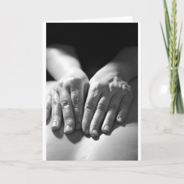 Massage Hands Card (Front)