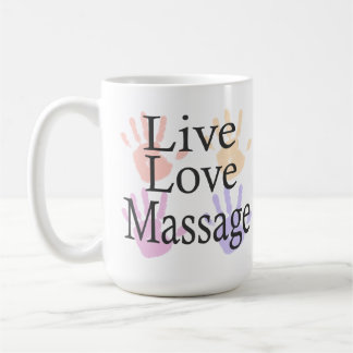 Massage Live Love Mug Gift