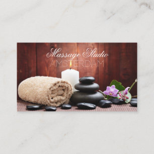 Massage Studio Business Card