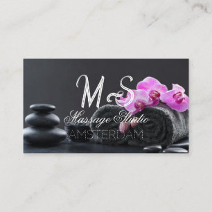 Massage Studio Business Card