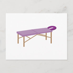 Massage Table Postcard