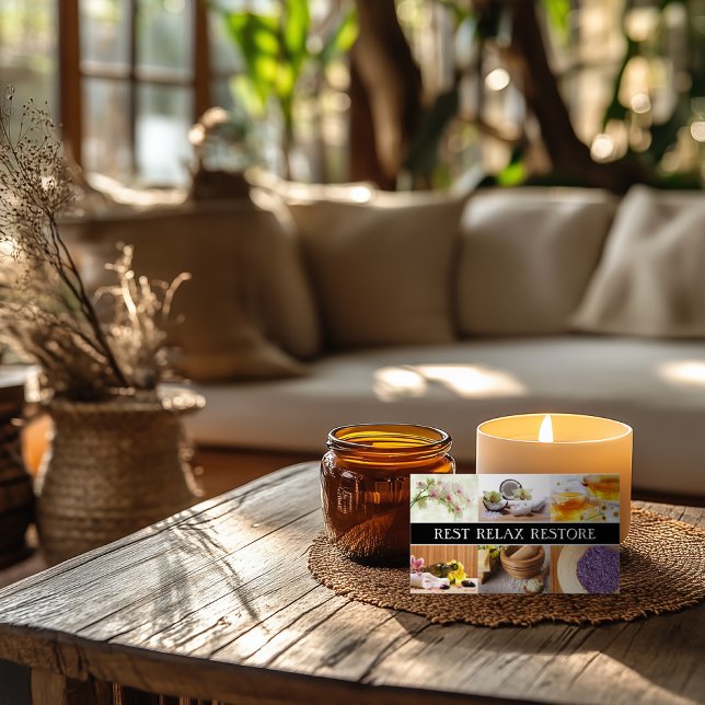 Massage Therapist Body Healing Chiropractor Business Card (Perfect for business)