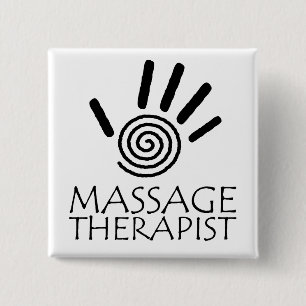 Massage Therapist Button