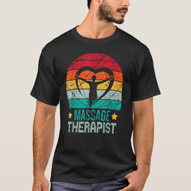Massage Therapist Funny Massage Therapy T-Shirt (Front)