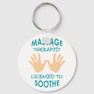 Massage Therapist Key Ring