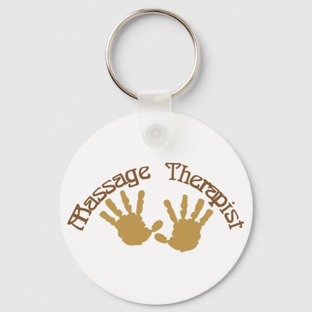 Massage Therapist Key Ring (Front)