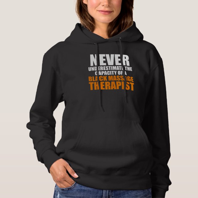 Massage Therapist Wellness Therapy 21 Hoodie (Front)