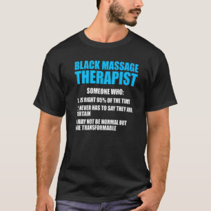 Massage Therapist  Wellness Therapy   3 T-Shirt