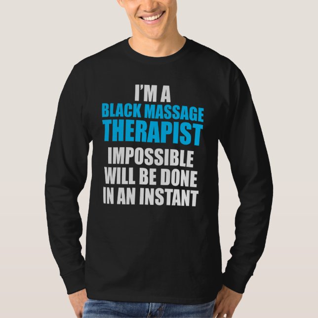Massage Therapist Wellness Therapy 4 T-Shirt (Front)