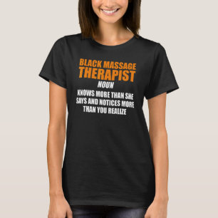 Massage Therapist  Wellness Therapy  5 T-Shirt