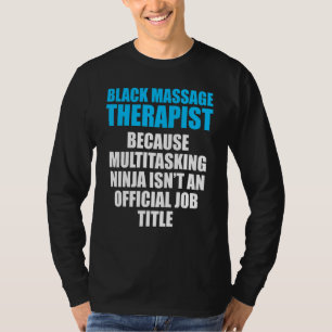 Massage Therapist Wellness Therapy 5 T-Shirt