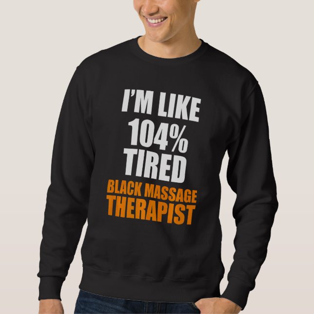 Massage Therapist Wellness Therapy Premium Sweatshirt (Front)