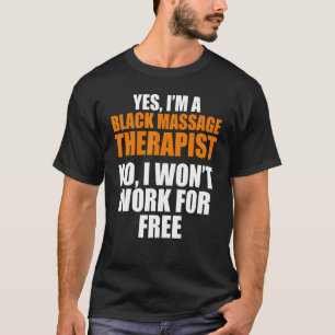 Massage Therapist Wellness Therapy T-Shirt