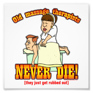 Massage Therapists Photo Print