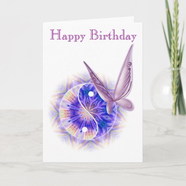 Massage Therapy Birthday Card (Front)