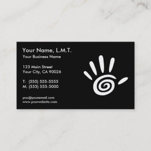 Massage Therapy Business Cards