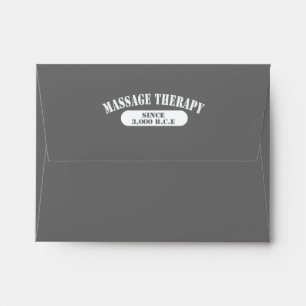 Massage Therapy Envelopes