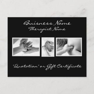 Massage Therapy Gift Card