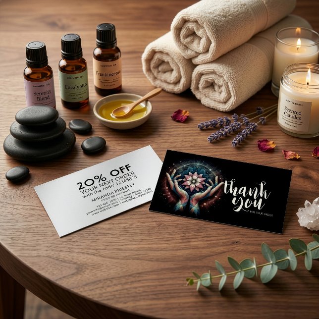 Massage Therapy Healing Hands Energy Spa Thank You (Creator Uploaded)