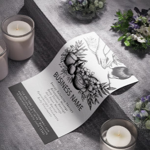 Massage Therapy Healing Hands Energy Spa Wellness Flyer