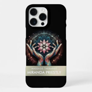 Massage Therapy Healing Hands Energy Spa Wellness iPhone 16 Pro Max Case
