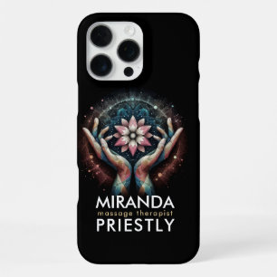 Massage Therapy Healing Hands Energy Spa Wellness iPhone 16 Pro Max Case