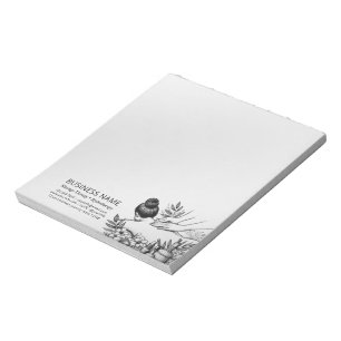 Massage Therapy Healing Hands Energy Spa Wellness Notepad