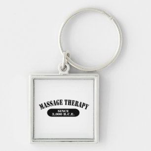 Massage Therapy Since 3,000 B.C.E. Key Ring