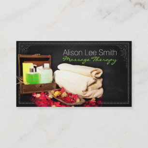 Massage Therapy/Spa/Health Business Card