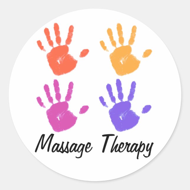 Massage Therapy sticker (Front)