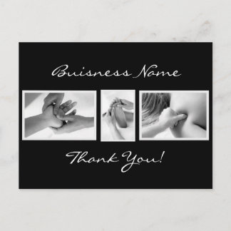 Massage Therapy Thank You Card