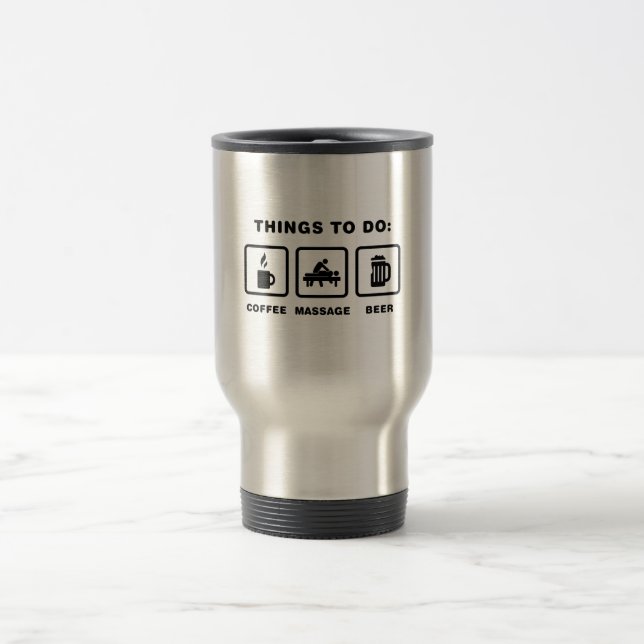Massaging Travel Mug (Center)