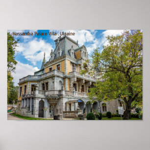 Massandra Palace Villa , Ukraine Poster