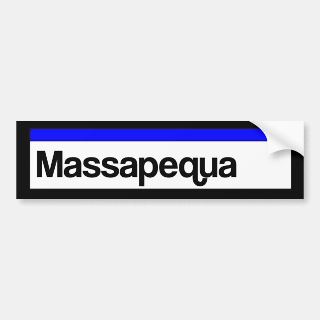 Massapequa Bumper Sticker (Front)