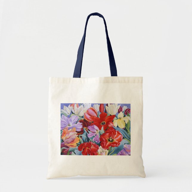 Massed Tulips 2003 Tote Bag (Front)