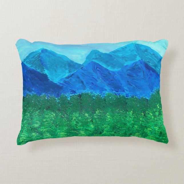 Massenutten mountain pillow (Front)