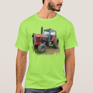 Massey Ferguson Red Tractor in the Field T-Shirt