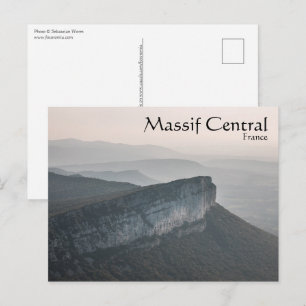 Massif Central France Postcard