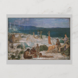 Massilia, Greek Colony by Puvis de Chavannes Postcard