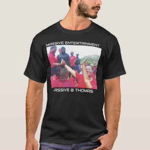 MASSIVE B THOMAS  Basic Dark T-Shirt