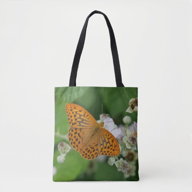 Massive bee,  or maybe not, on a bag. tote bag (Front)