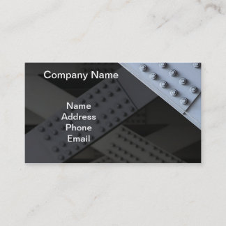Massive Bridge Girders with Nuts and Bolts Business Card