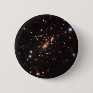 Massive Galaxy Cluster Macs J2129-0741 6 Cm Round Badge