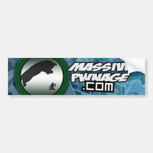 Massive Pwnage Bumper Sticker