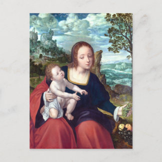Massys Rest on the Flight to Egypt Religious Art Postcard