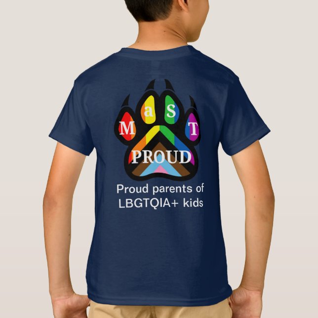 MaST Proud Kids T-Shirt (Back)