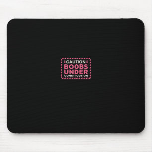 Mastectomy Funny Breast Cancer Mouse Pad