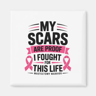 Mastectomy Funny Breast Cancer Survivor Magnet
