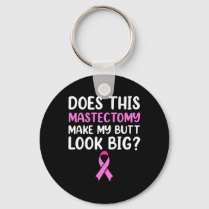 Mastectomy Survivor Recovery Apparel Key Ring