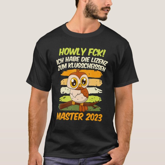 Master 2023 License to be smart Master T-Shirt (Front)